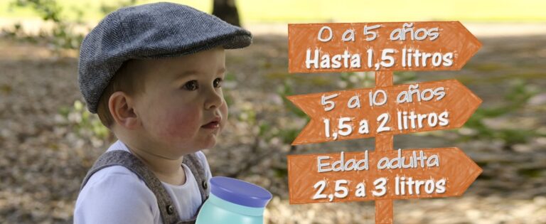 Hidratacion infantil -botellas de acero