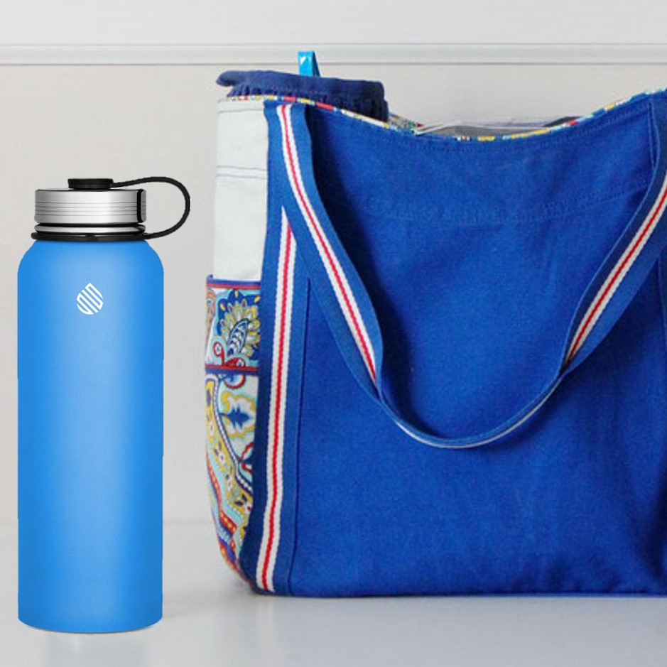 Botella térmica 1L-rosa fuerte-8