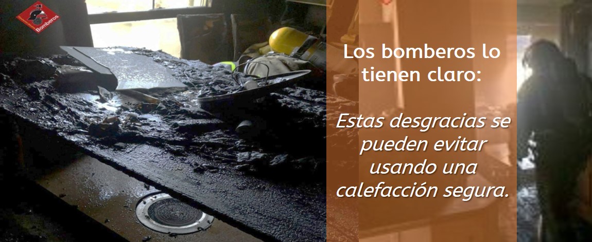 calefacción segura, incendios por calefacción