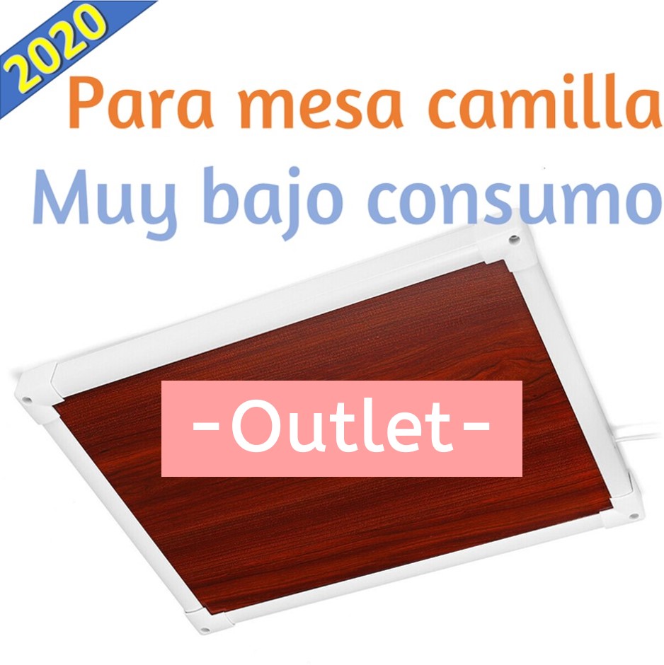 radiador de bajo consumo - mesa camilla